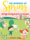 Image for The Wonders of Spring - Full Page Coloring Book for 3rd Graders