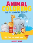 Image for Animal Coloring for the Advanced Colorists - Full Page Coloring Book
