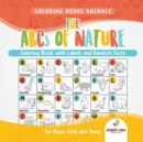 Image for Coloring Books Animals. The ABCs of Nature Coloring Book with Labels and Random Facts. For Boys, Girls and Teens