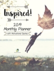 Image for Inspired! 2019 Monthly Planner with Motivational Quotes
