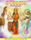 Image for Goddess Coloring Book. Grayscale &amp; line art illustrations