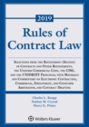 Image for Rules of Contract Law: 2019-2020