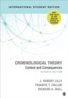 Image for Criminological theory  : context and consequences