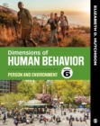 Image for Dimensions of human behavior  : person and environment