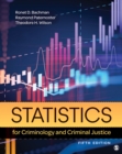 Image for Statistics for criminology and criminal justice.