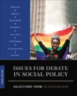 Image for Issues for Debate in Social Policy: Selections from CQ Researcher