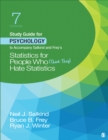 Image for Study guide for psychology to accompany Salkind and Frey&#39;s Statistics for people who (think they) hate statistics, 7 edition