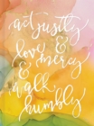 Image for Act Justly, Love Mercy, and Walk Humbly Hardcover Journal : Journal