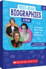 Image for Must-Read Biographies:  STEM : Knowledge-Building Stories of 10 People Who Have Made a Difference