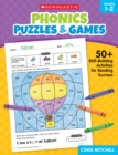 Image for Phonics Puzzles &amp; Games for Grades 1-2 : 50+ Skill-Building Activities for Reading Success