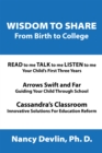 Image for Wisdom to Share from Birth to College