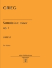 Image for E. Grieg. Sonata in E minor, op. 7