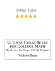 Image for Ultimat Cheat Sheet for College Math