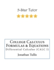 Image for College Calculus Formulas &amp; Equations