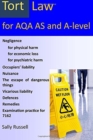Image for TORT LAW FOR AQA AS AND A-LEVEL