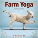 Image for Farm Yoga 2024 12 X 12 Wall Calendar