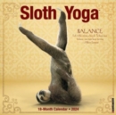 Image for Sloth Yoga 2024 12 X 12 Wall Calendar