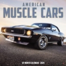 Image for American Muscle Cars 2024 7 X 7 Mini Wall Calendar
