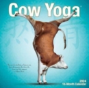 Image for Cow Yoga 2024 7 X 7 Mini Wall Calendar