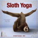 Image for Sloth Yoga 2024 7 X 7 Mini Wall Calendar