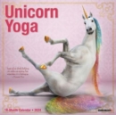 Image for Unicorn Yoga 2024 7 X 7 Mini Wall Calendar