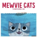 Image for Mewvie Cats 2024 12 X 12 Wall Calendar