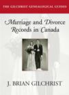 Image for Marriage and Divorce Records in Canada