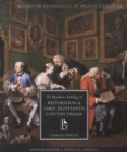 Image for The Broadview Anthology of Restoration and Early Eighteenth-Century Drama