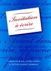 Image for Invitation a Ecrire : Textbook