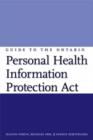 Image for Guide to the Ontario Personal Health Information Protection Act