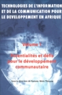 Image for Technologies de L&#39;Information et de la Communication Pour le Developpment en Afrique