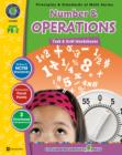 Image for Number &amp; Operations - Task &amp; Drill Sheets Gr. PK-2