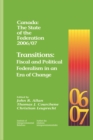 Image for Canada: The State of the Federation 2006/07