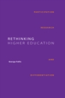 Image for Rethinking higher education: participation, research, and differentiation
