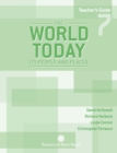 Image for The World Today: Teacher&#39;s Guide : Its People and Places