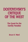 Image for Dostoyevsky&#39;s Critique of the West