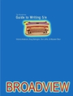 Image for The Broadview Guide to Writing