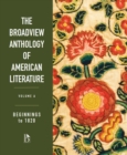 Image for The Broadview Anthology of American Literature Volume A: Beginnings to 1820