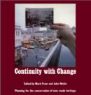 Image for Continuity With Change: Planning for the Conservation of Man-Made Heritage