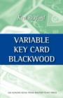 Image for Variable Key Card Blackwood
