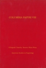 Image for Columbia Papyri VIII