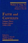 Image for Faith and Contexts : Further Essays 1952 1990
