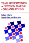 Image for Team Effectiveness and Decision Making in Organizations