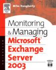 Image for Monitoring and managing Microsoft Exchange Server 2003