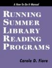 Image for Running Summer Library Reading Programs : A How-to-do-it Manual