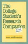 Image for The College Student&#39;s Research Companion