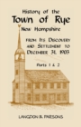 Image for History of the Town of Rye, New Hampshire from its Discovery and Settlement to December 31, 1903