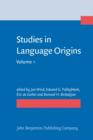 Image for Studies in Language Origins