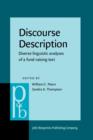 Image for Discourse Description : Diverse linguistic analyses of a fund-raising text