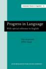 Image for Progress in Language